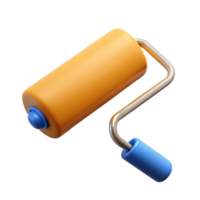 enchanting intense tropical Paint roller NO BACKGROUND with Transparent Background. elite png