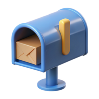 exceptional artistic Mail box NO BACKGROUND with Transparent Background. flawless png
