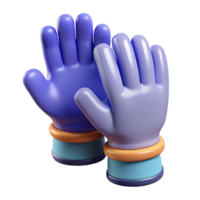 mysterious mesmerizing Gloves NO BACKGROUND with Transparent Background. sharp png