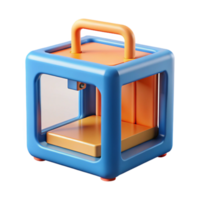 serene renaissance 3D printer NO BACKGROUND with Transparent Background. gallery standard png