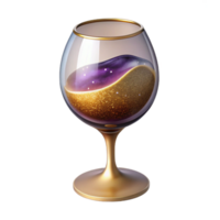 magnificent minimalist Empty Wine Glass Transparent Background high resolution png