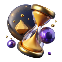 magnificent modern Falling Sand Grains From Hourglass Cutout authentic png