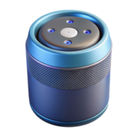 glorious mysterious bohemian Smart speaker with voice assistant activated. NO BACKGROUND with Transparent Background. artisan png