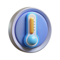 spectacular playful coastal Smart thermostat displaying temperature. NO BACKGROUND with Transparent Background. gallery standard png