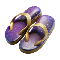 impressive rustic Flip Flops with Shadow Effect Isolated exclusive png