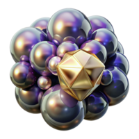 extraordinary traditional Floating Soap Bubble Cluster Pattern Cutout Element png