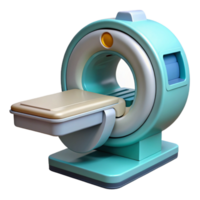 pristine exemplary Medical scanner with detailed imaging. NO BACKGROUND with Transparent Background. png