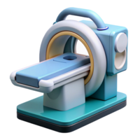 picturesque rare Medical scanner with detailed imaging. NO BACKGROUND with Transparent Background. png