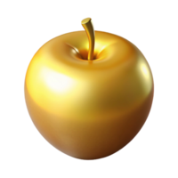 dramatic stunning Golden Apple of Discord. NO BACKGROUND with Transparent Background. gallery standard png