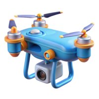 glorious rustic Drone with camera attached NO BACKGROUND with Transparent Background. handcrafted png
