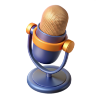 gorgeous notable Microphone with pop filter NO BACKGROUND with Transparent Background. png
