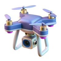 mesmerizing minimalist Drone camera gimbal NO BACKGROUND with Transparent Background. gallery standard png