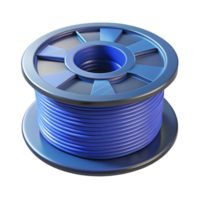 exquisite mid-century 3D printer filament spool NO BACKGROUND with Transparent Background. exclusive png