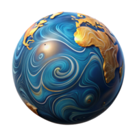 wonderful modern Globe with Ocean Currents and Wind Patterns Cutout high quality png