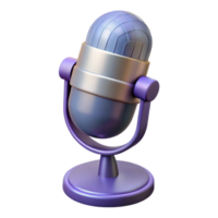 striking gothic Condenser microphone NO BACKGROUND with Transparent Background. crisp png