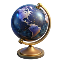 magnificent creative Globe with Stand Top View Cutout exclusive png
