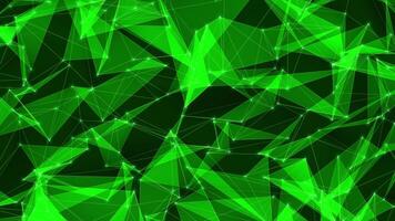 green plexus technology data network background video