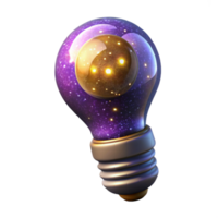 beautiful traditional Glowing Lightbulb Idea Concept Cutout Isolated original png
