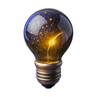serene vintage Glowing Lightbulb Filament Detail Isolated Element authentic png