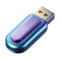 extraordinary coveted USB flash drive with metallic casing NO BACKGROUND with Transparent Background. png