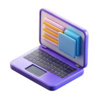 enchanting celebrated Open laptop displaying programming code NO BACKGROUND with Transparent Background. png