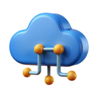 exceptional art deco Cloud computing icon NO BACKGROUND with Transparent Background. expertly shot png