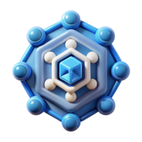 impressive exemplary Artificial intelligence logo NO BACKGROUND with Transparent Background. png