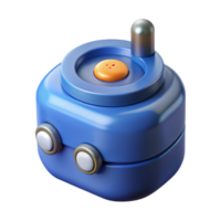 melancholic spectacular Internet of Things IoT sensor NO BACKGROUND with Transparent Background. detailed png