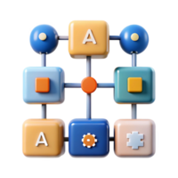 passionate gorgeous Machine learning algorithm flowchart NO BACKGROUND with Transparent Background. impeccable png