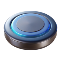 melancholic beautiful Wireless power charging pad NO BACKGROUND with Transparent Background. detailed png