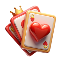 remarkable minimalist A single playing card, the Queen of Hearts. NO BACKGROUND with Transparent Background. gallery standard png