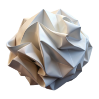 remarkable traditional A crumpled piece of white paper. NO BACKGROUND with Transparent Background. museum quality png
