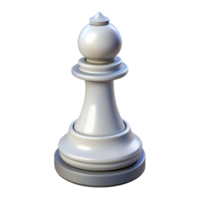 exquisite inspired A single chess piece, the white knight. NO BACKGROUND with Transparent Background. png