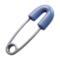 stunning energetic rustic A single safety pin, closed. NO BACKGROUND with Transparent Background. crisp png