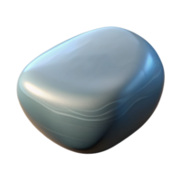 immaculate iconic Smooth river stone NO BACKGROUND with Transparent Background. png