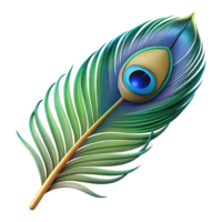 remarkable avant-garde Feather peacock NO BACKGROUND with Transparent Background. professional png