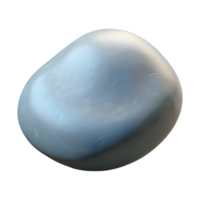 passionate exquisite Smooth river stone NO BACKGROUND with Transparent Background. authentic png