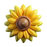 fascinating sought-after Sunflower head NO BACKGROUND with Transparent Background. png