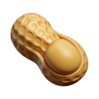 wonderful dreamy baroque Peanut in shell NO BACKGROUND with Transparent Background. detailed png
