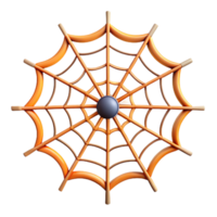 mysterious breathtaking Spider web NO BACKGROUND with Transparent Background. studio quality png