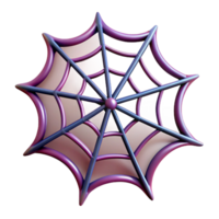 tranquil magnificent Spider web NO BACKGROUND with Transparent Background. crisp png