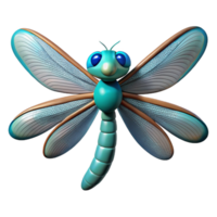 magnificent memorable Dragonfly NO BACKGROUND with Transparent Background. png