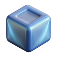 mesmerizing coveted Ice cube NO BACKGROUND with Transparent Background. png