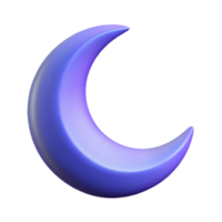 picturesque coastal Crescent moon NO BACKGROUND with Transparent Background. sharp png