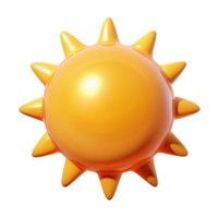 elegant unforgettable Sun NO BACKGROUND with Transparent Background. png