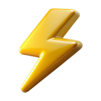 exquisite remarkable Lightning bolt NO BACKGROUND with Transparent Background. png