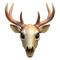 extraordinary unparalleled Animal skull deer NO BACKGROUND with Transparent Background. png