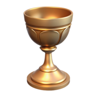hypnotic exemplary A single, ornate chalice, NO BACKGROUND with Transparent Background. png