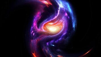 Elegant Background with Universe Twisting, Space, Galaxy, Painting, Exclusive, Stars video