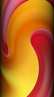 Painting, Elegant Multicolored Background with Twisting Paints, Abstract Waves, Colors, Exclusive, Drawing, Reflection video